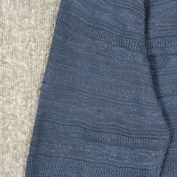 Vintage Polo Ralph Lauren Sweater Mens XL Blue Linen Blend Crewneck Shirt - Picture 10 of 14